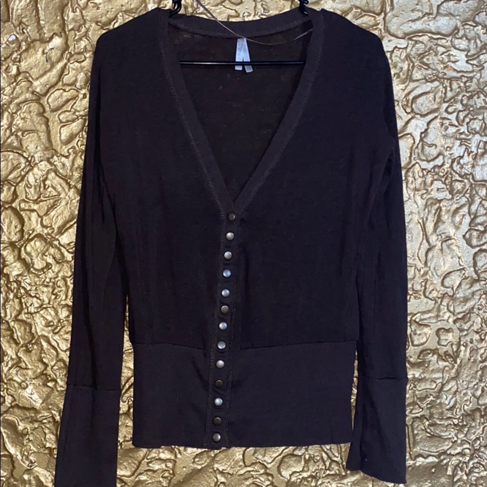 Comfy brown cardigan